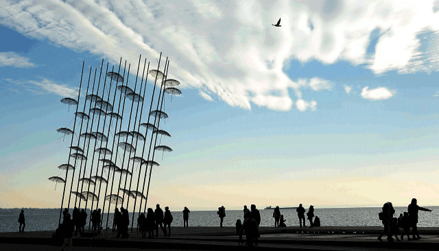 De paraplu's: Een baken van kunst en inspiratie in Thessaloniki - Thessaloniki | Secret World Trip Planner