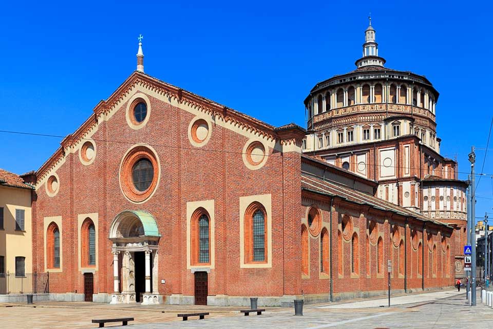 Церковь Санта-Мария-делле-Грацие - Milano | Secret World Trip Planner