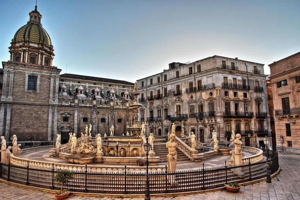 Fontanna w Pretorii - Palermo | Secret World Trip Planner