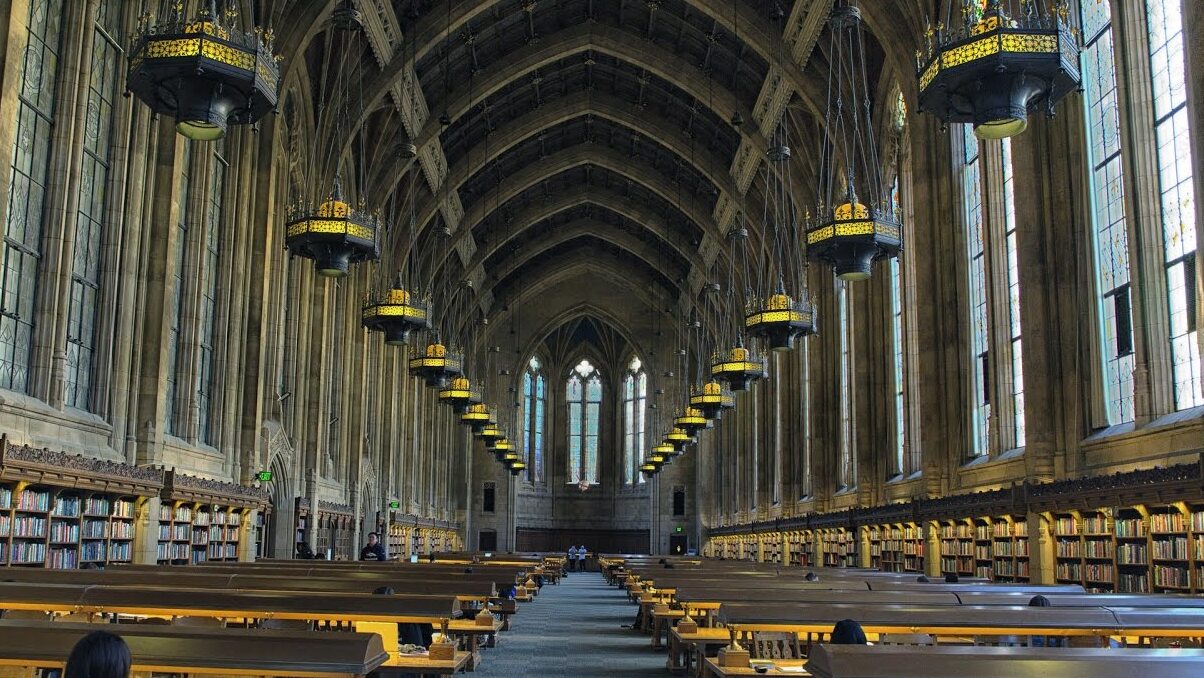 University of Washington in Seattle : Suzzallo Library — Seattle