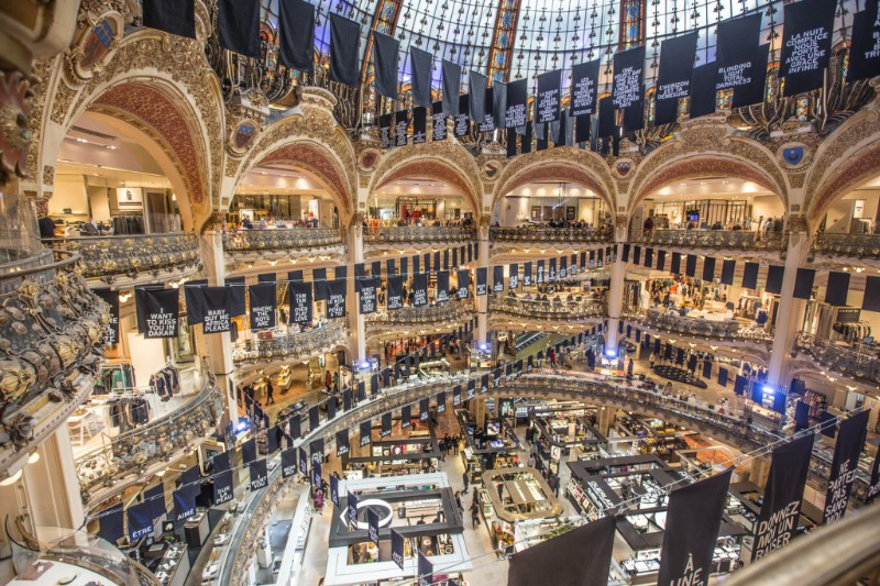 Galeries Lafayette, Parijs - Paris | Secret World Trip Planner