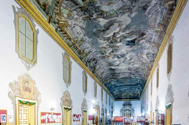 Where is the world's largest canvas painting located? - Maddaloni | Secret World Trip Planner