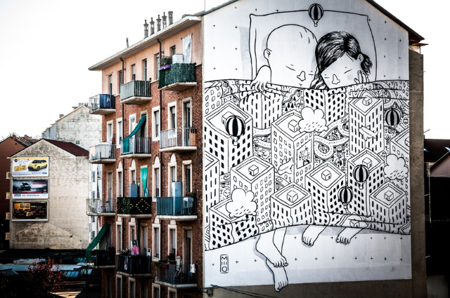 Murale Millo - Torino | Secret World Trip Planner