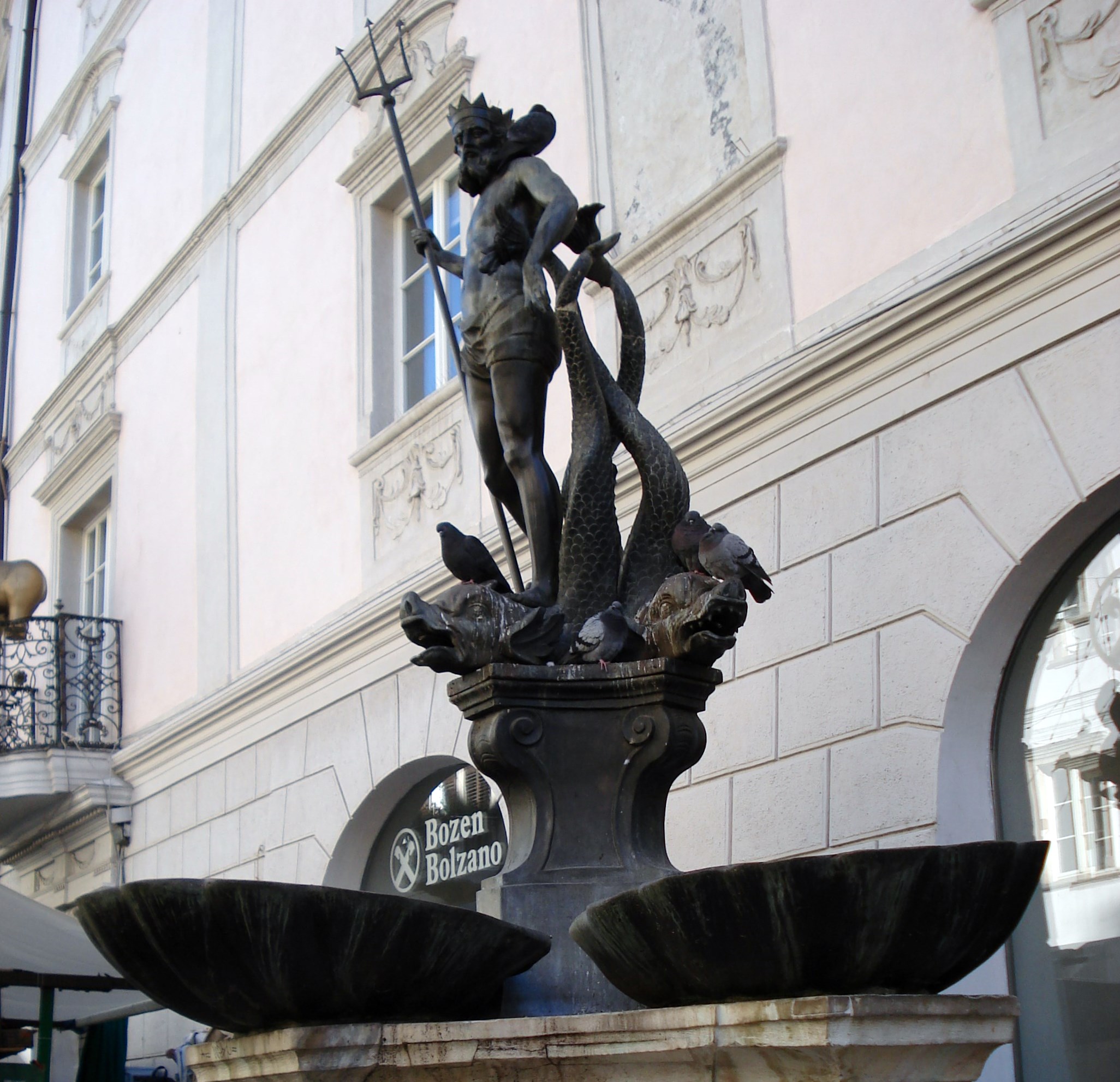Fontein van Neptunus — Bolzano