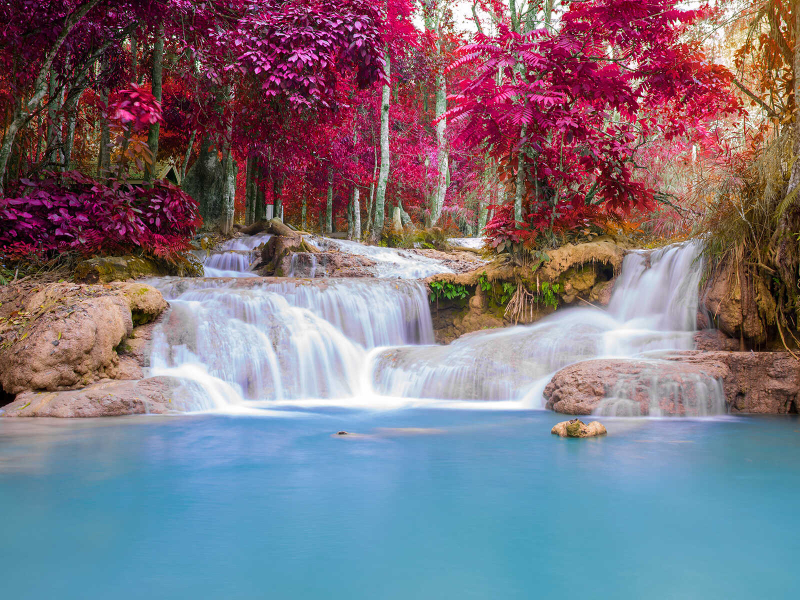 Cataratas de Kwang Si, Laos - ?????????? | Secret World Trip Planner