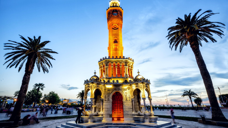 伊兹密尔钟楼 - İzmir Saat Kulesi | Secret World Trip Planner
