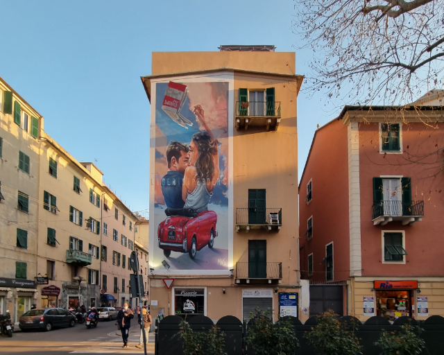 Das Projekt On The Wall - Genova | Secret World Trip Planner