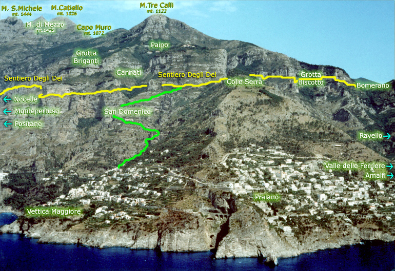 Sentiero degli Dei - Pianillo | Secret World Trip Planner