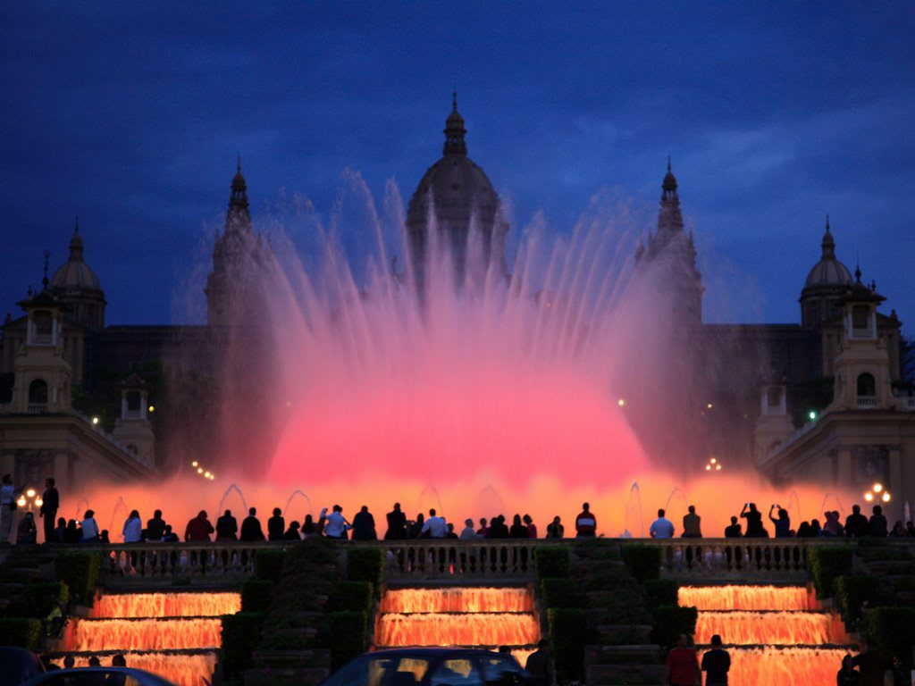 La Fontana Magica di Montjuïc — Barcelona