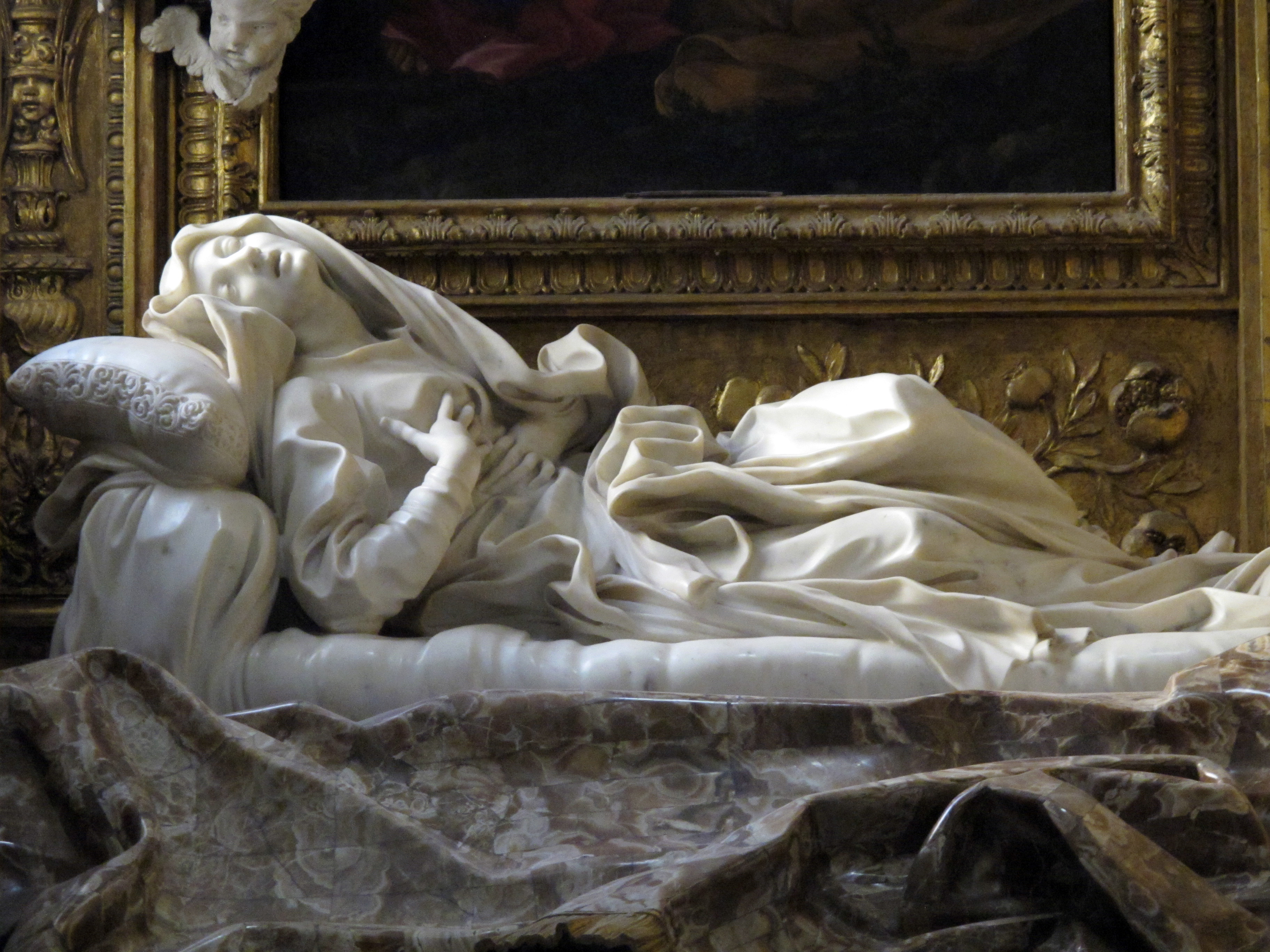 Estasi della beata Ludovica Albertoni - Roma | Secret World Trip Planner
