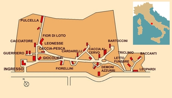 Necropoli di Monterozzi - Tarquinia | Secret World Trip Planner