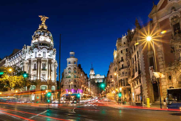 The Gran Vía is Madrid's most famous street - Madrid | Secret World Trip Planner