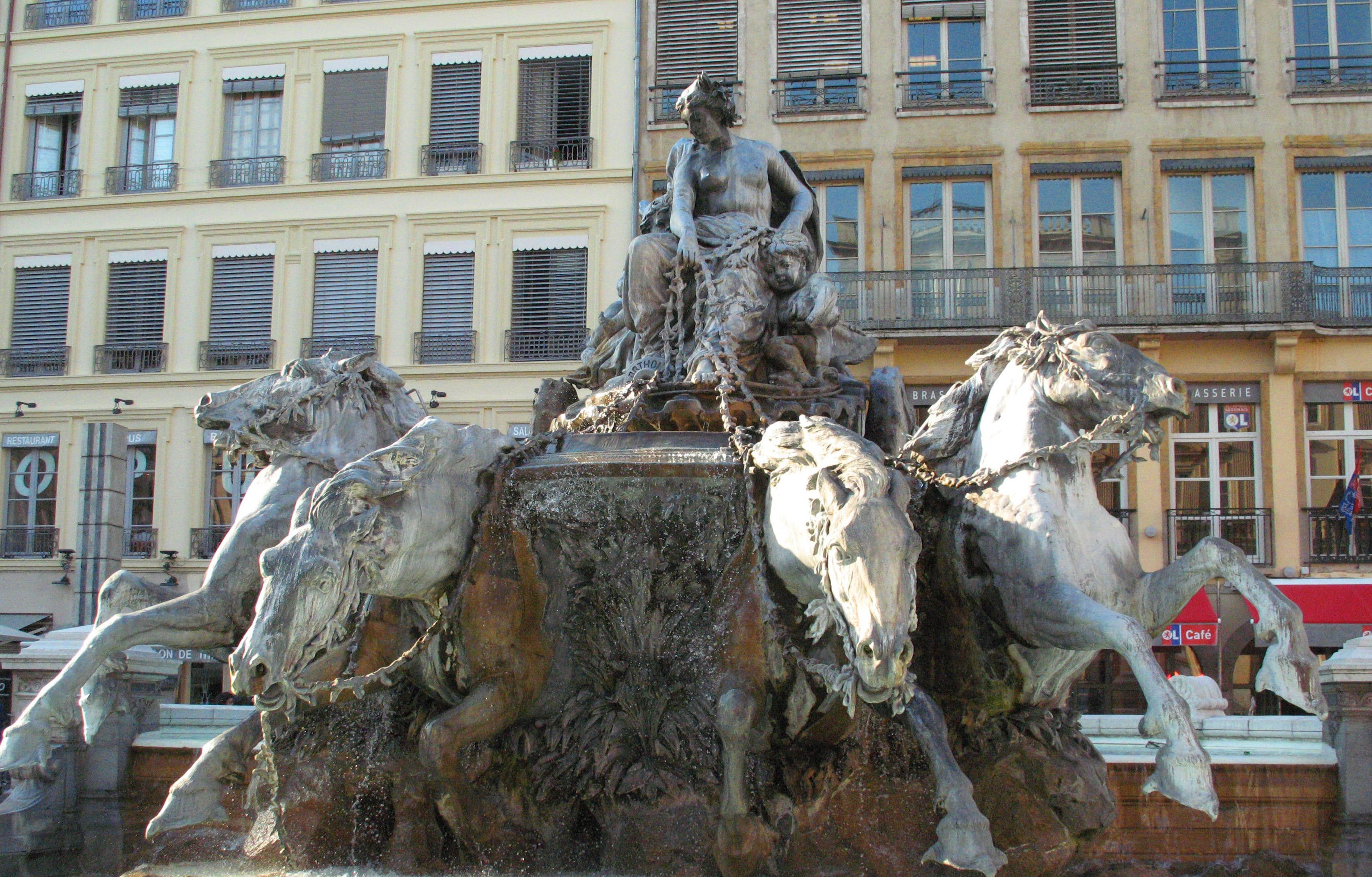 Lyon: Fontanna Bartholdiego — Lyon