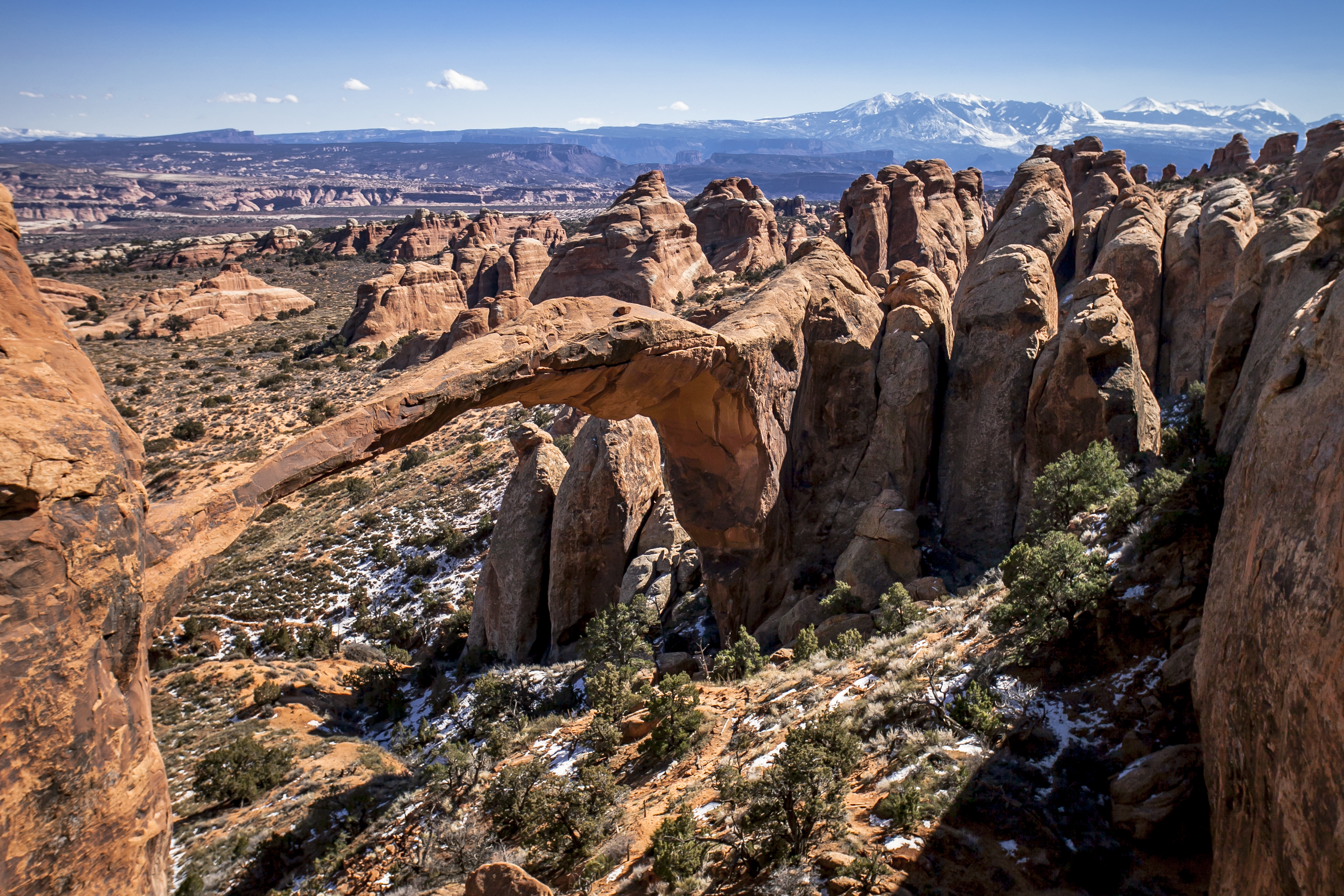 ユタ州の景観アーチ — Moab