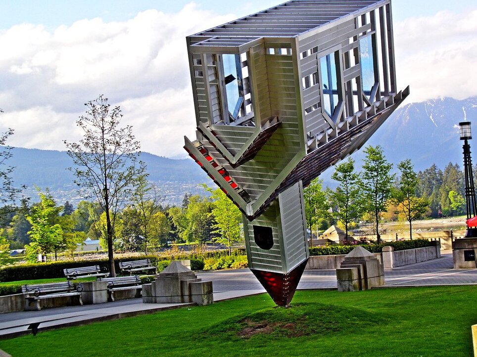 Vancouver : Device to Root Out Evil by Dennis Oppenheim. — Vancouver