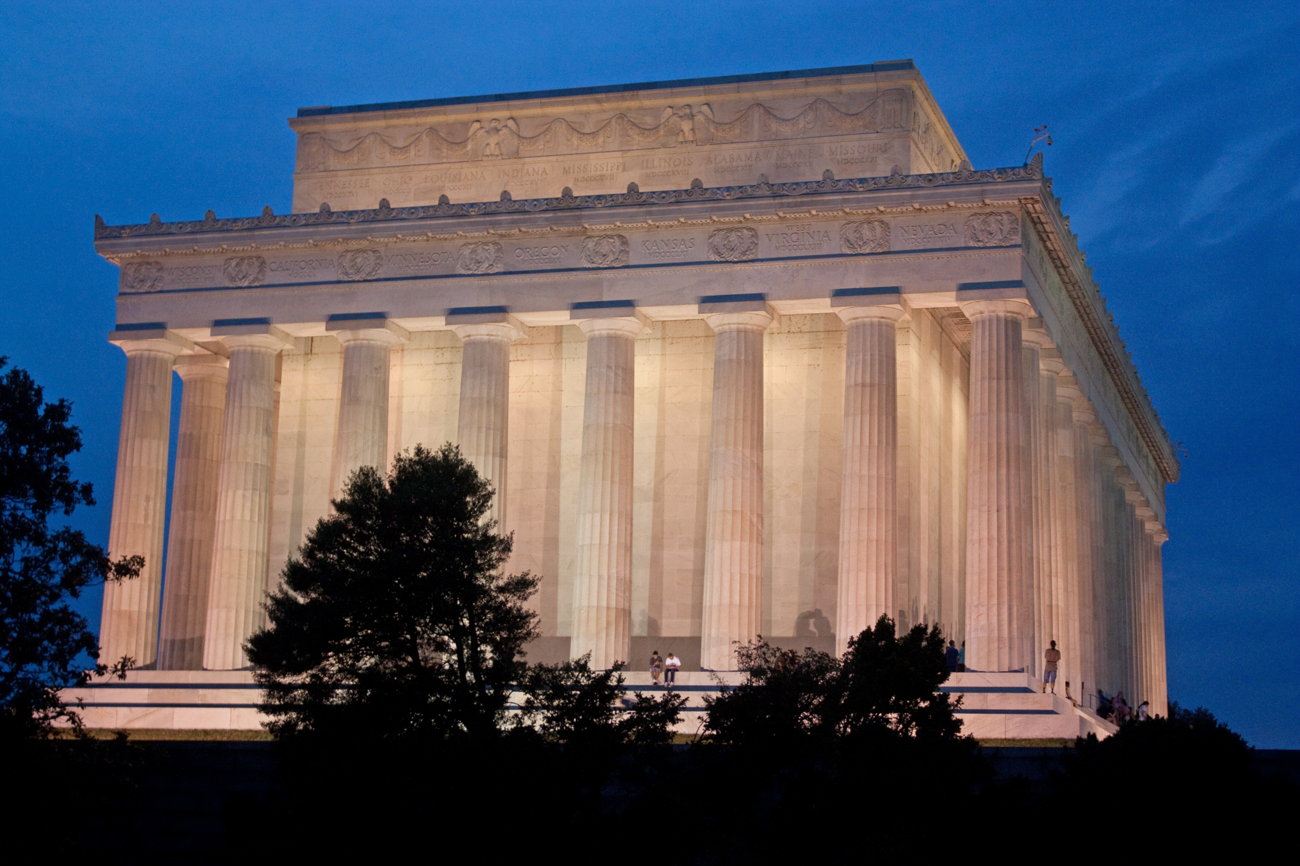 Wspaniały widok z Lincoln Memorial - Washington | Secret World Trip Planner