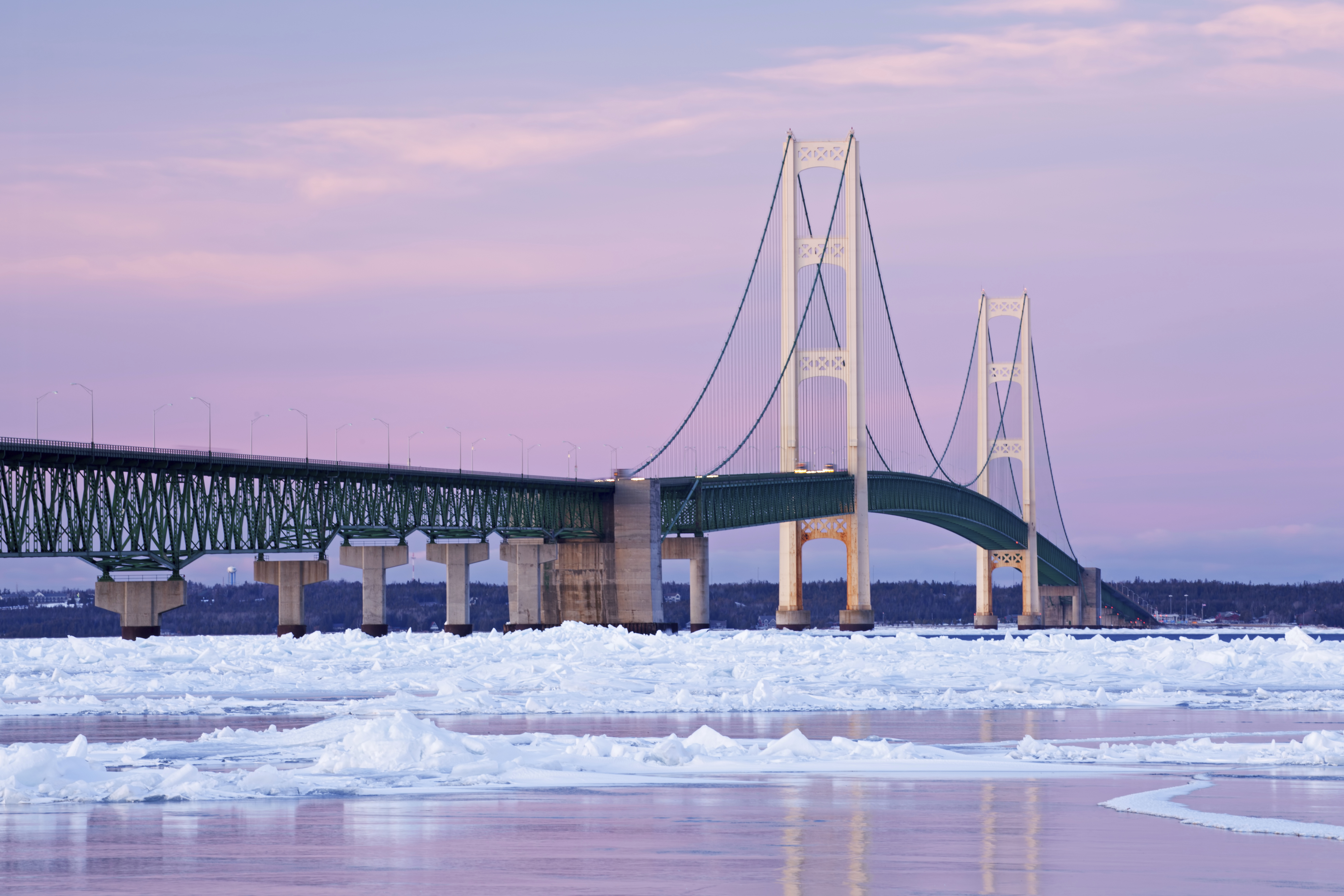 Pont Mackinac, Big Mac — Saint Ignace