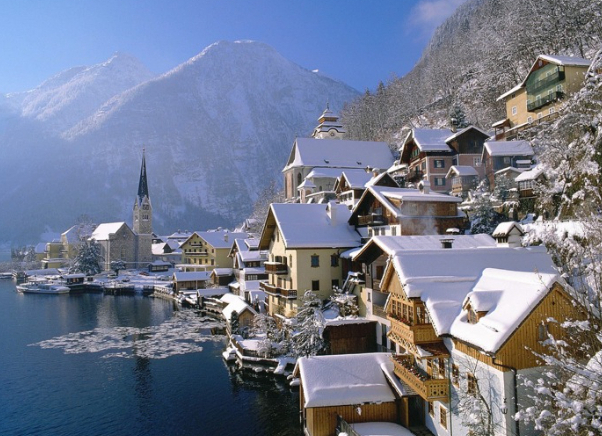 Hallstatt is a pretty village in Austria — Hallstatt