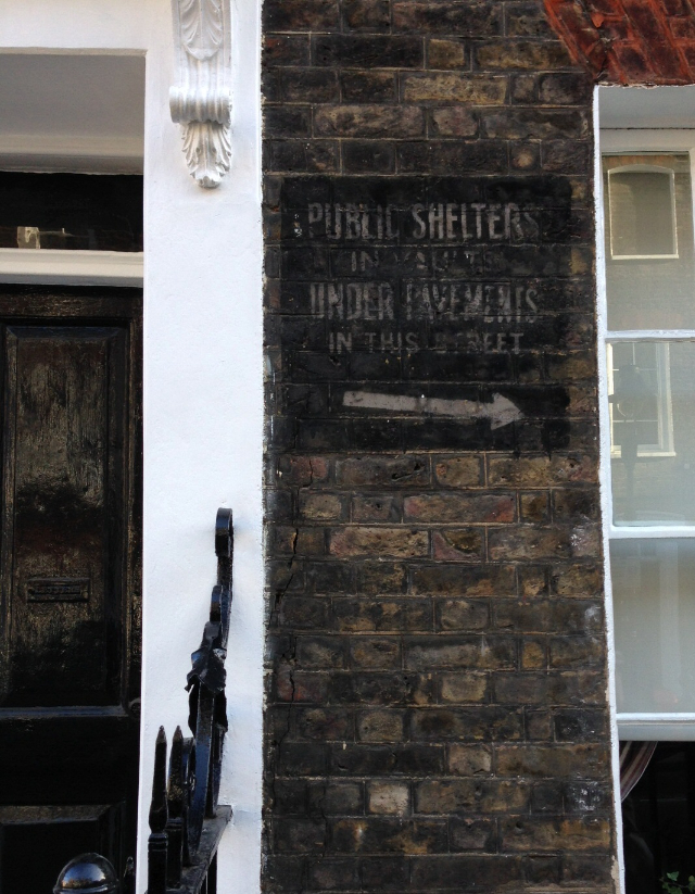 Ghost sign - Smith Square | Secret World Trip Planner
