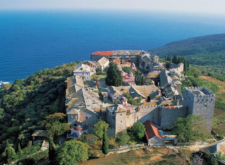 O Mosteiro da Grande Lavra — Agio Oros 603 86