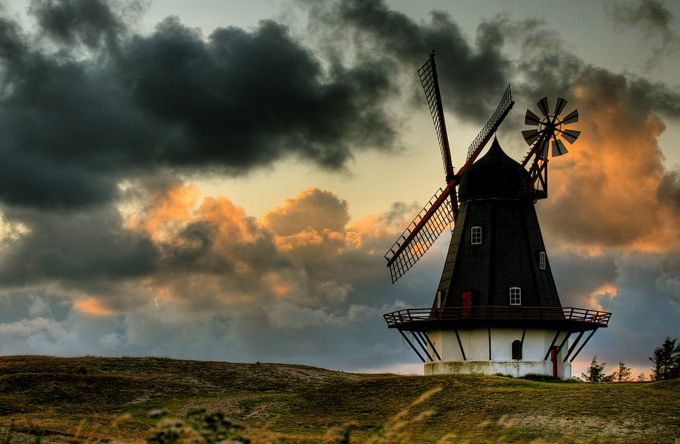 Sønderho: El molino — Fanø