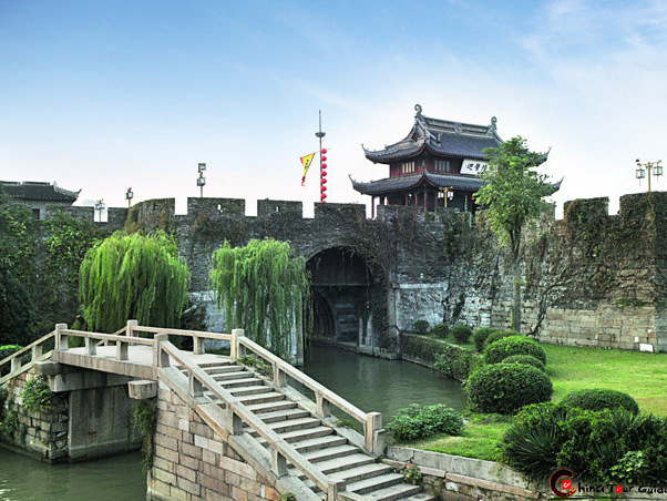 Das Panmen-Tor ist das älteste Stadttor von Suzhou — Suzhou Shi