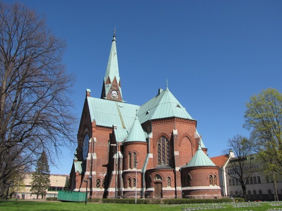 La Iglesia de Kotka, diseñada por Josef Daniel Stenbäck — Kotka