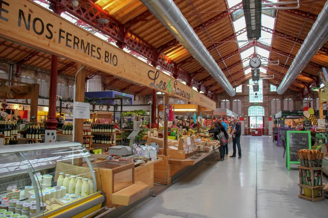Overdekte markt van Colmar - Een voorproefje van de Elzas onder ijzer en glas — Colmar