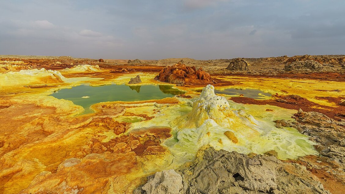 ダロールの硫黄泉 — Dallol
