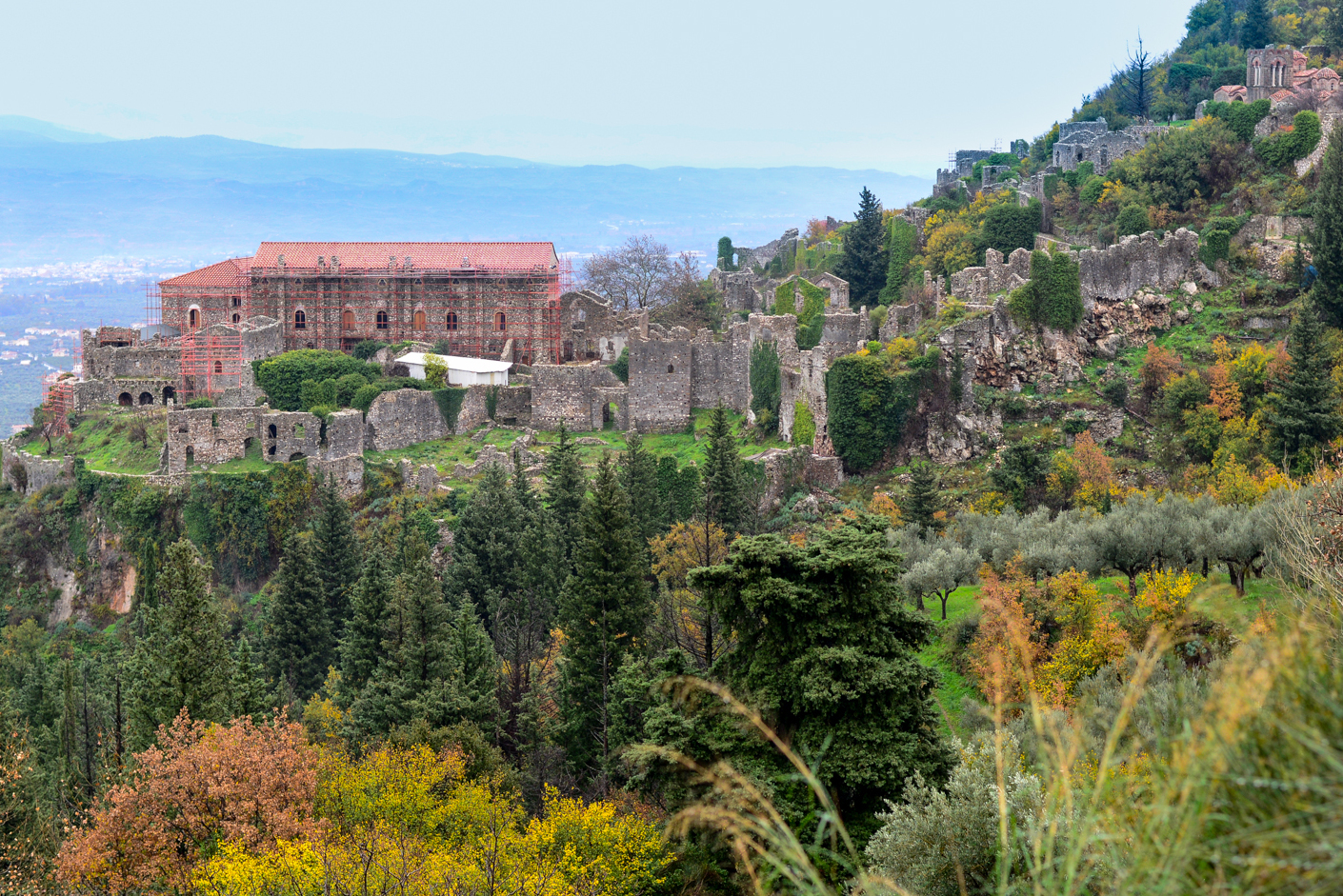 Mystras, the 'wonder of the Morea' — Mistra