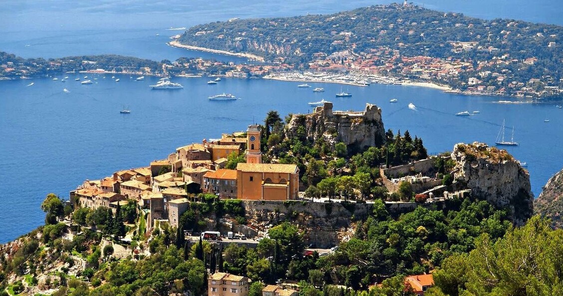 Eze : un endroit à couper le souffle le long de la Côte d'Azur — Eza