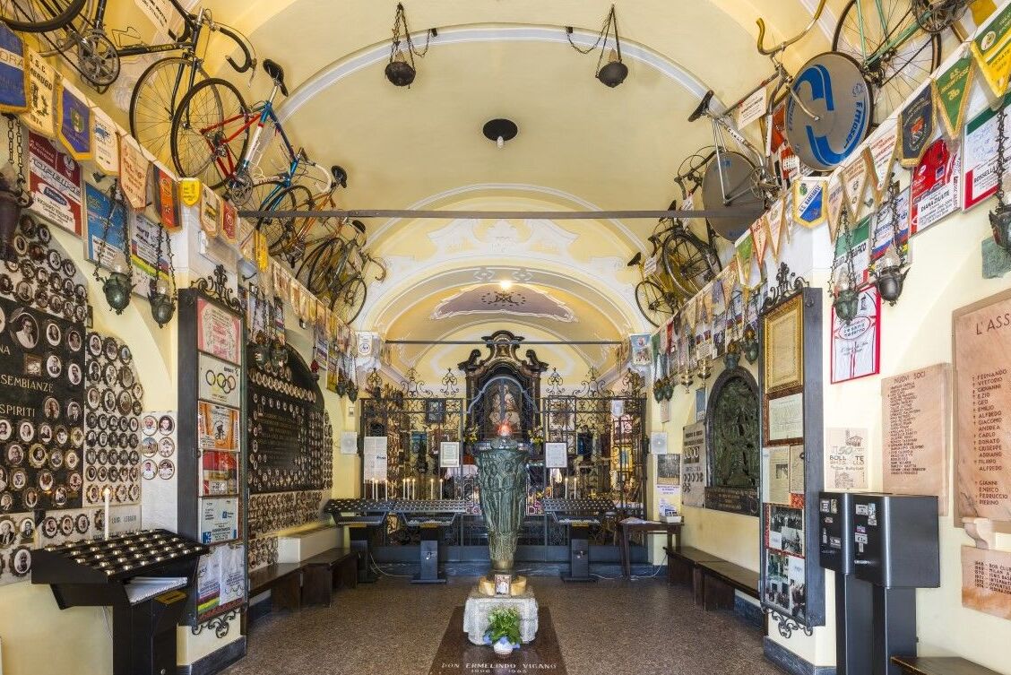 Muzeum rowerowe Madonna del Ghisallo - Magreglio | Secret World Trip Planner
