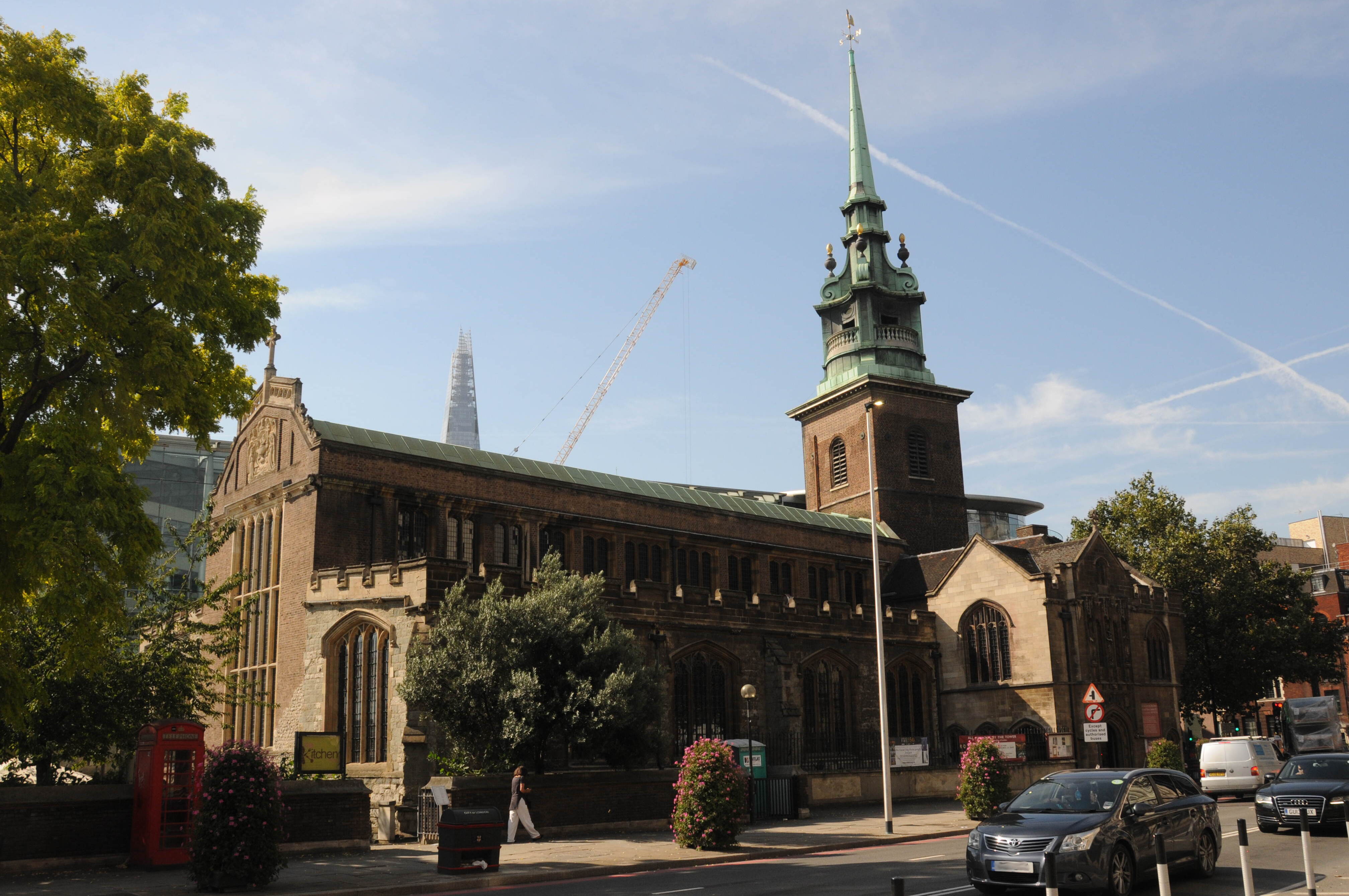 All Hallows-by-The-Tower — Tower