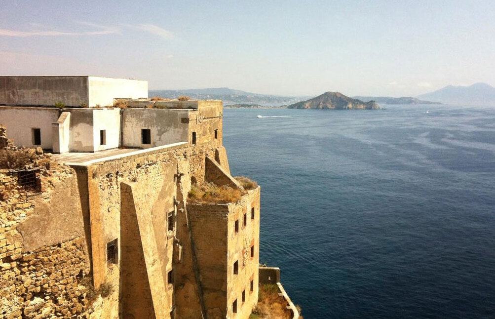 Procida: Baño penal borbónico, antes Palacio D'Avalos — Procida