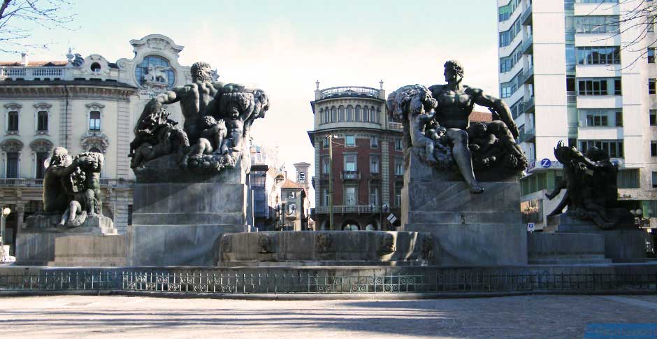 Engelachtige Fontein - Torino | Secret World Trip Planner