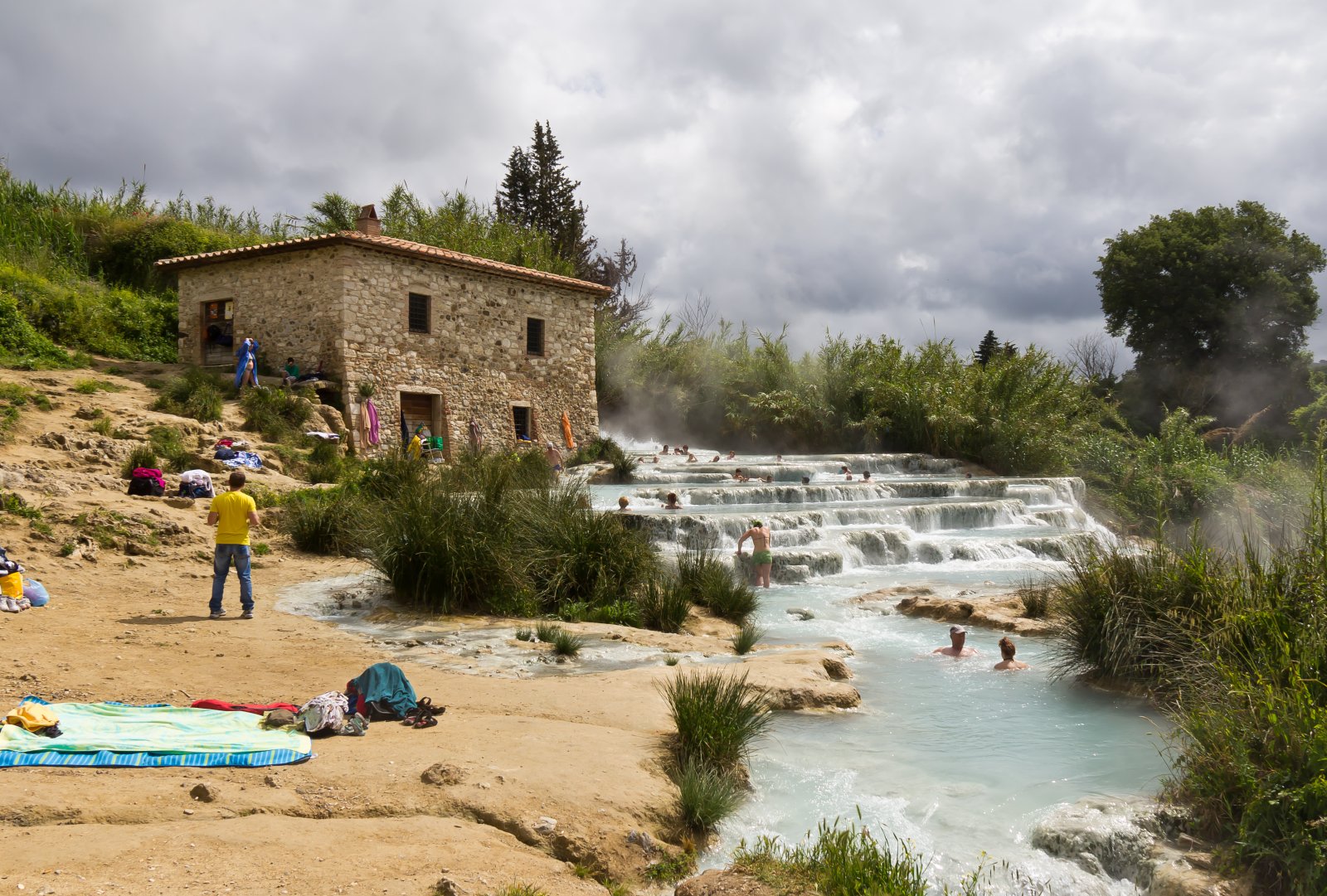 Die Saturnia-Mühlenfälle - Via della Follonata | Secret World Trip Planner