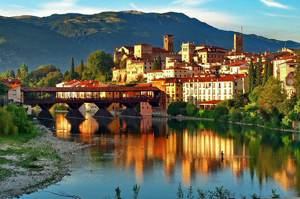 Bassano del Grappa  and the covered wooden 'Old Bridge' - Bassano del Grappa | Secret World Trip Planner