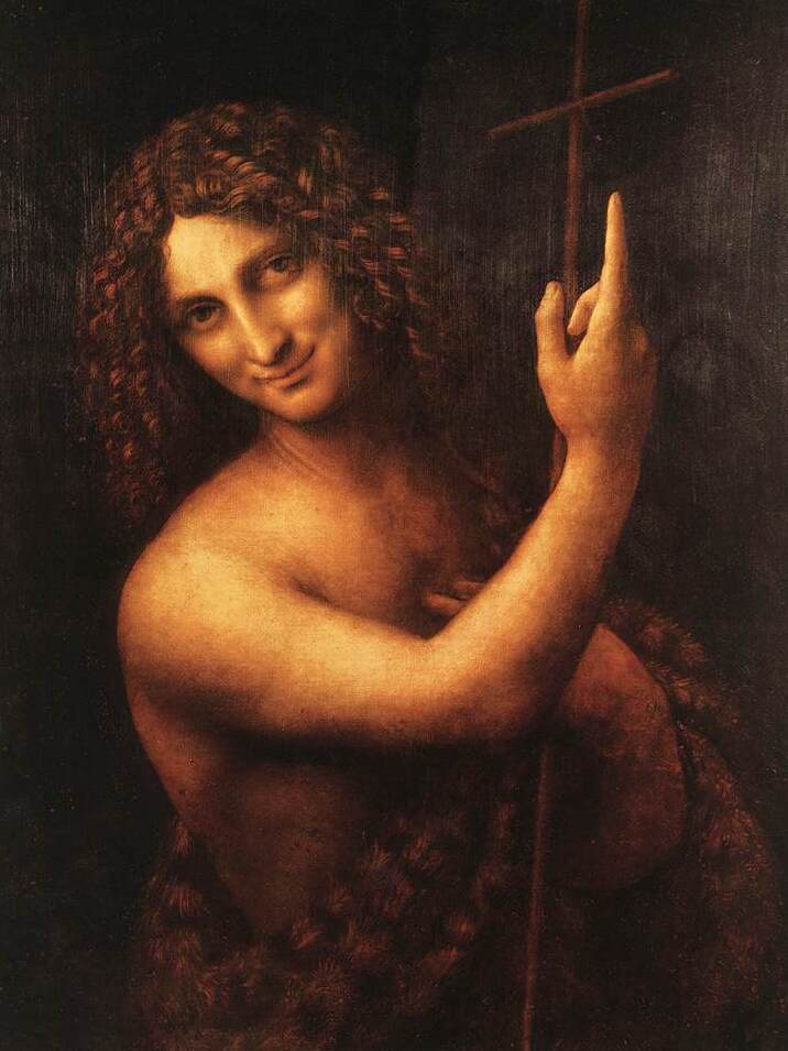 Św. Jan Chrzciciel Leonardo Da Vinci - Paris | Secret World Trip Planner