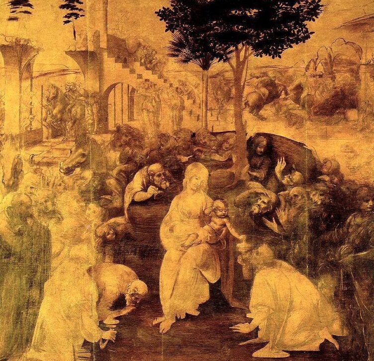 L'Adorazione dei Magi di Leonardo da Vinci. Leonardo - Firenze | Secret World Trip Planner