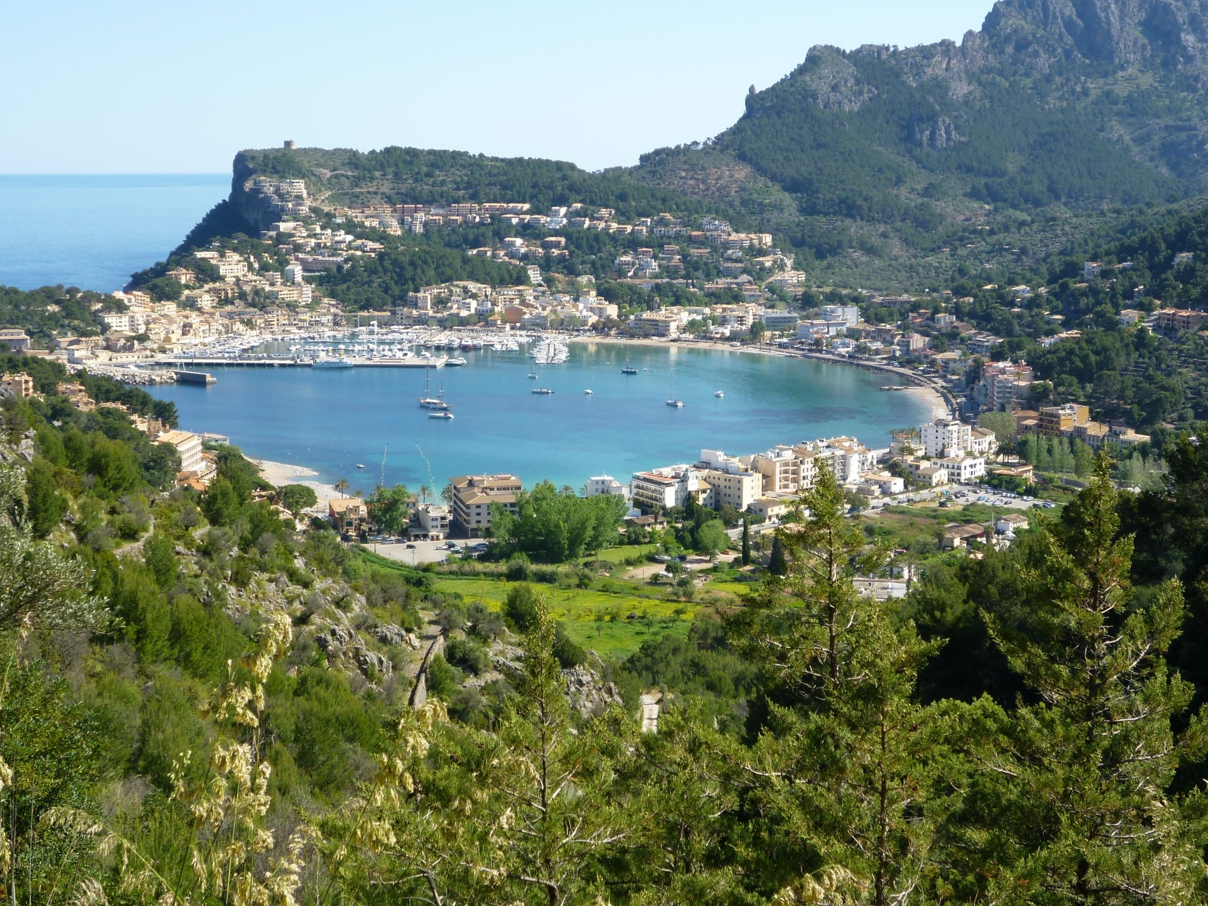 Sóller,einer der reizvollsten Orte Mallorcas — Sóller