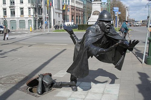 Statua De Vaartkapoen - Molenbeek-Saint-Jean | Secret World Trip Planner