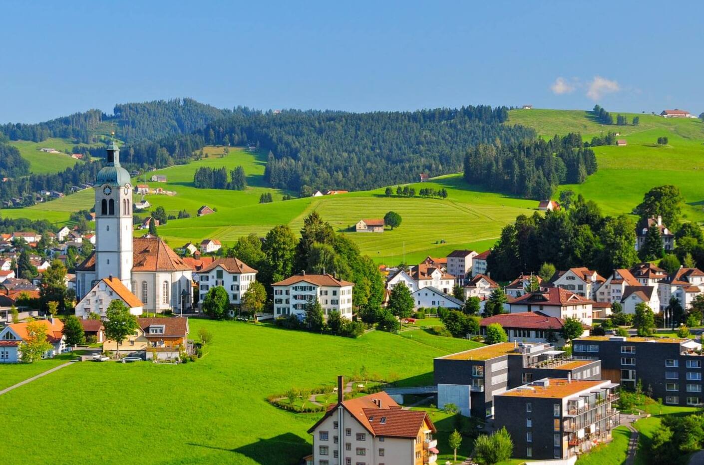 The village of Apenzell is the Switzerland - Appenzell | Secret World Trip Planner