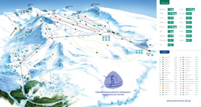 Горнолыжные центры в окрестностях Арахова - Arachova | Secret World Trip Planner