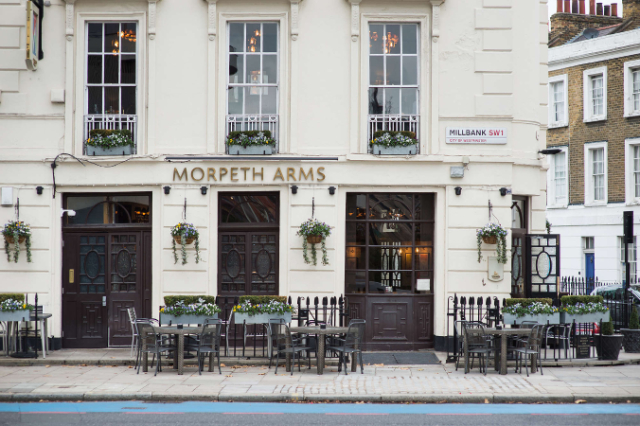 Le Morpeth Arms - 58 Millbank | Secret World Trip Planner