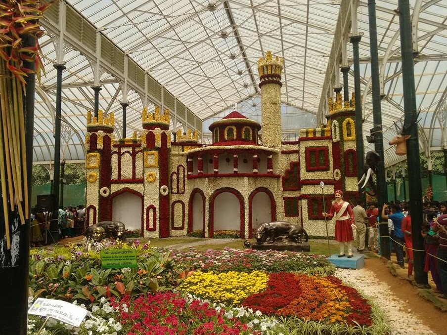 Lal Bagh, a atracção mais famosa de Bangalore. — Bengaluru