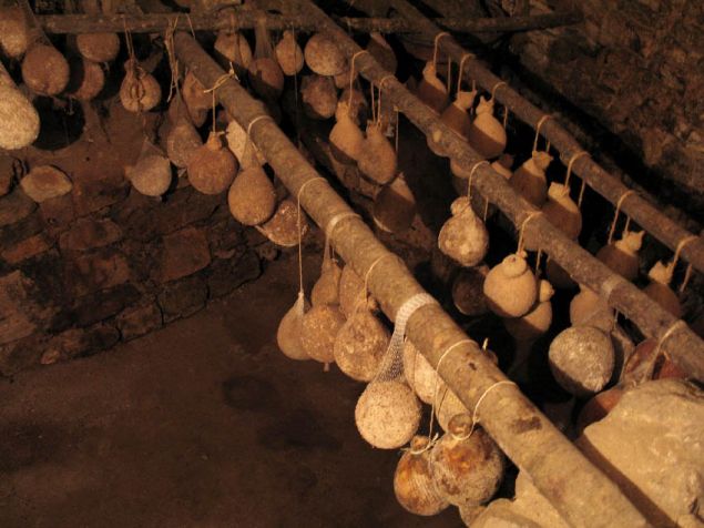Caciocavallo irpino of cave - Montella | Secret World Trip Planner
