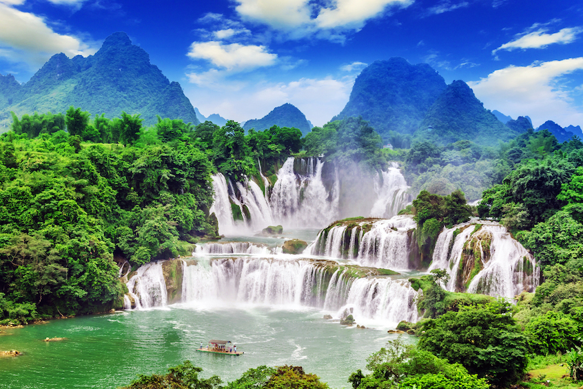 班乔克瀑布或德天瀑布 — Trùng Khánh
