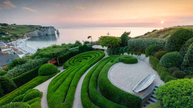 Los jardines de Étretat — Étretat