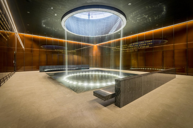 Fontein In Het Smithsonian — Washington