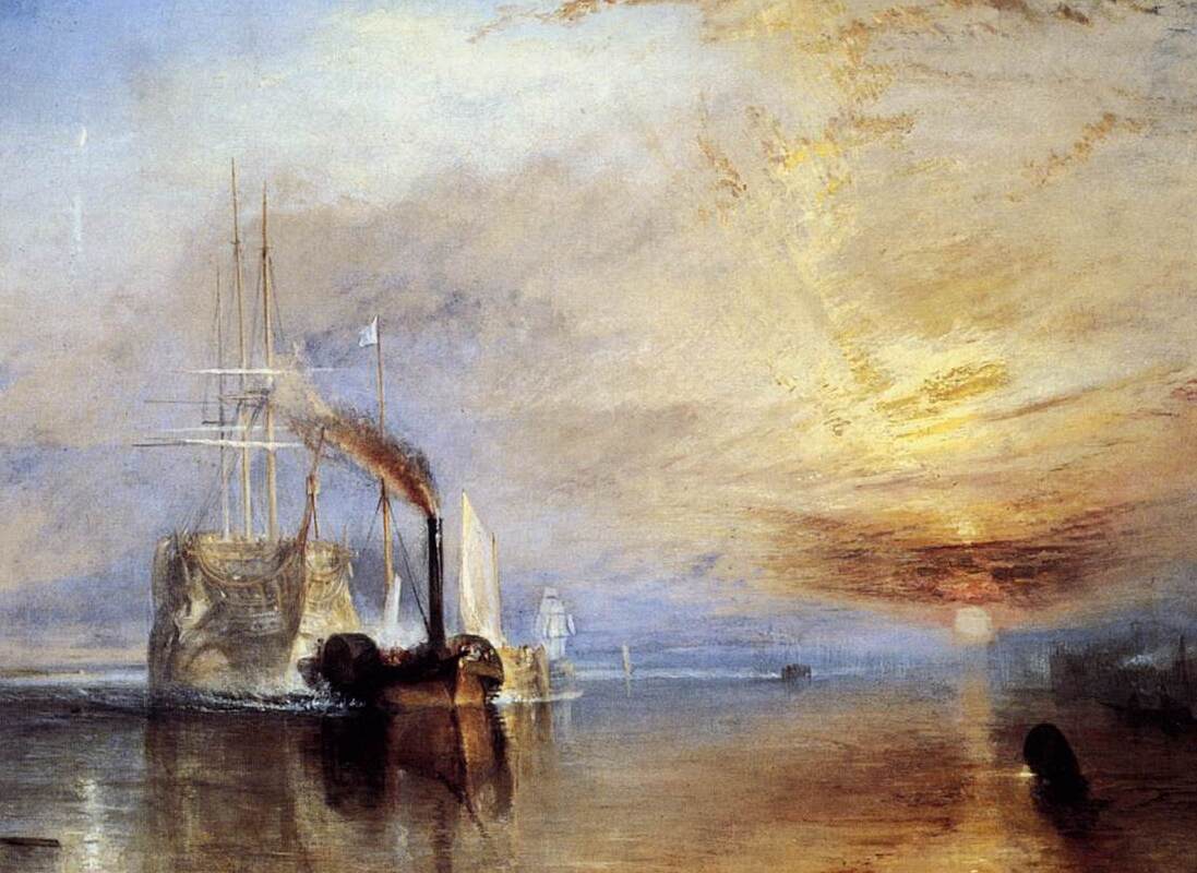 Turner e a batalha de Trafalgar — Londra